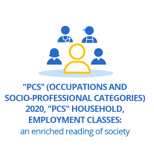 "PCS" (occupations and socio-professional categories) 2020, "PCS" Household, employment classes: an enriched reading of society