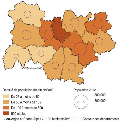 Au 1er janvier 2012, 7 695 000 habitants dans la grande région ...