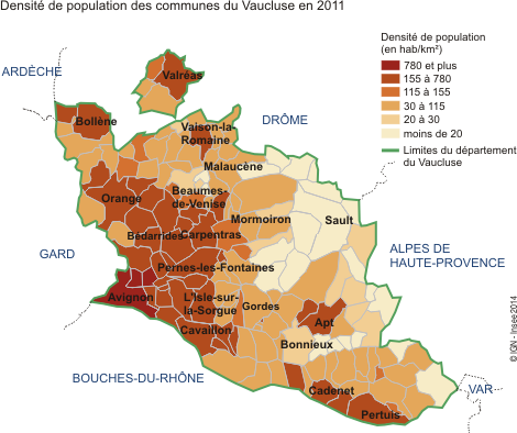 departement du vaucluse