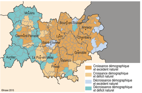 Des Profils De Territoires Contrastes En Auvergne Rhone Alpes Insee Analyses Auvergne 16