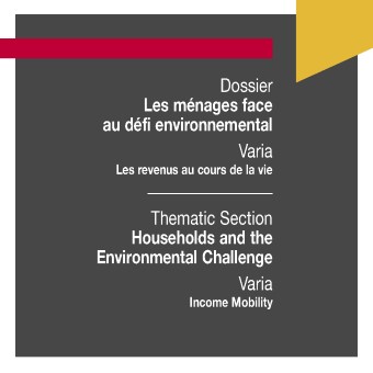Economie et Statistique / Economics and Statistics n° 545 - 2024