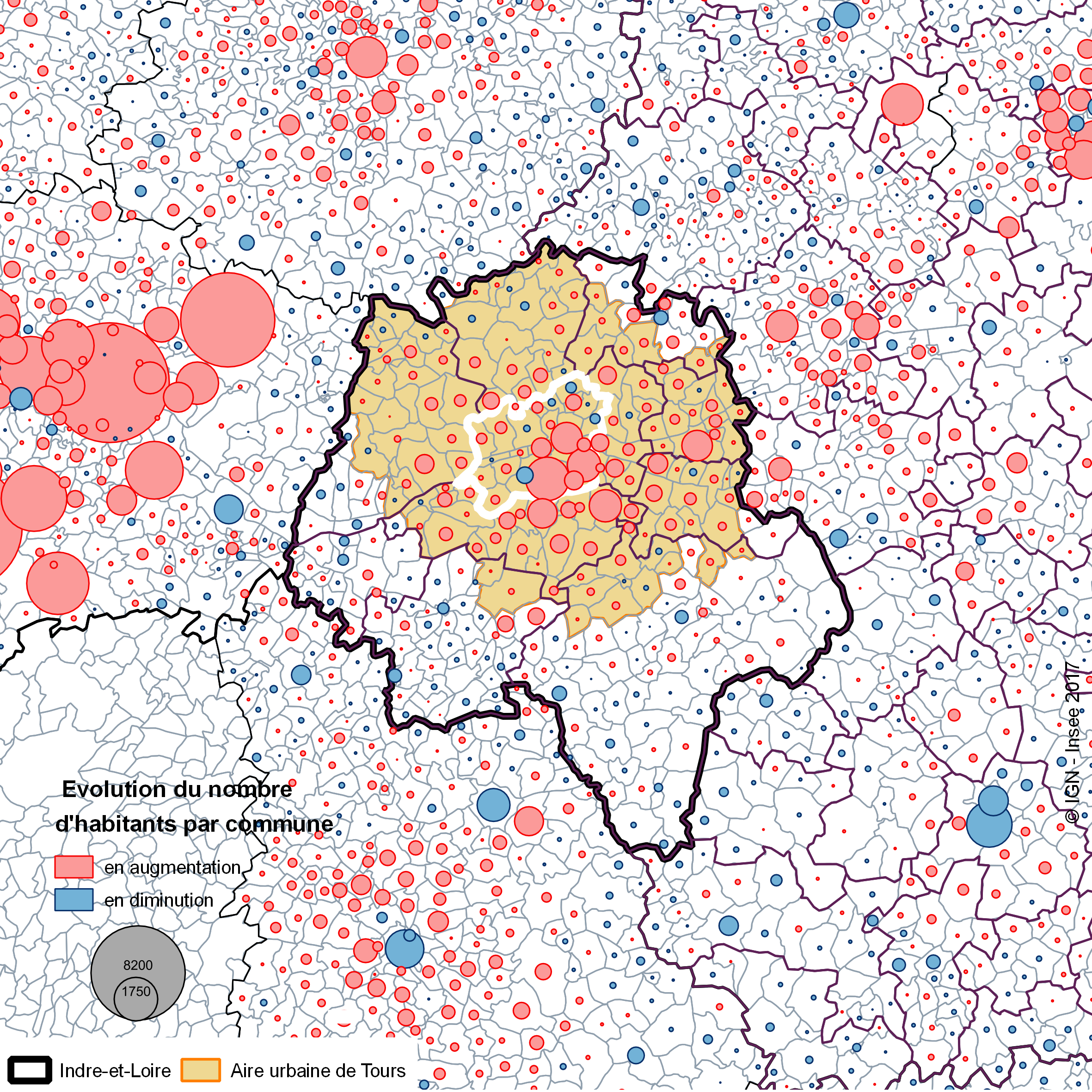 ville de tours nombre d'habitants