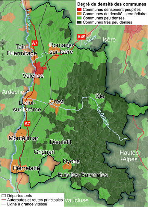 geographie drome