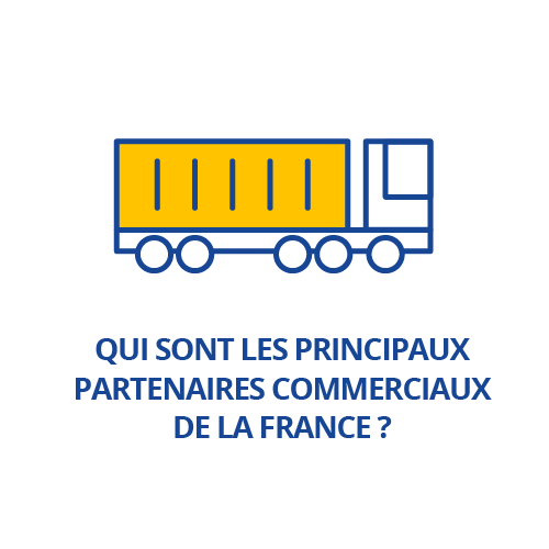 Qui sont les principaux partenaires commerciaux de la France ?