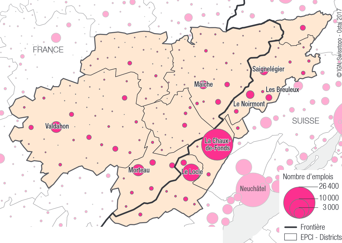 Arc Jurassien Franco Suisse Quatre Territoires Pour Une Cooperation Diversifiee Insee Analyses Bourgogne Franche Comte 44