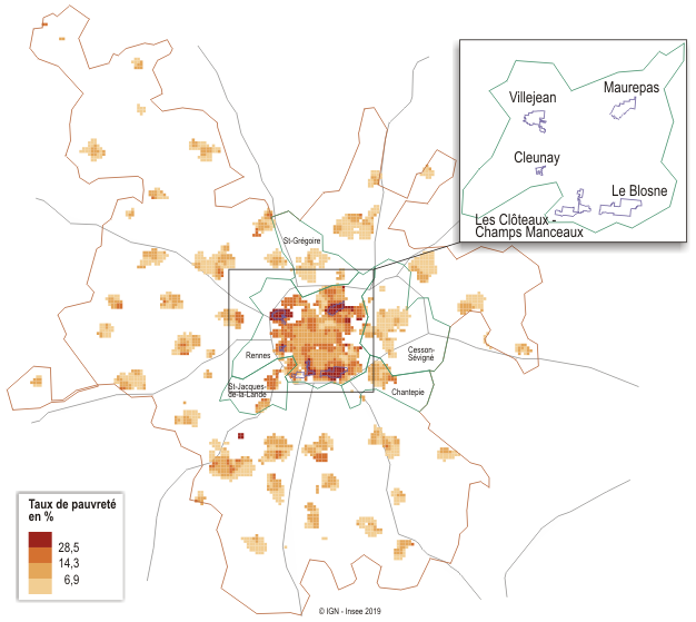 Quartiers prioritaires de la politique de la ville : des mobilités ...