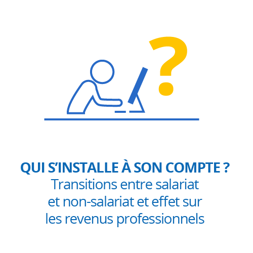 Qui s’installe à son compte ? Transitions entre salariat et non-salariat et effet sur les revenus professionnels