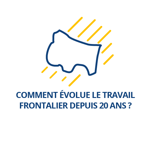 Comment évolue le travail frontalier depuis 20 ans ?