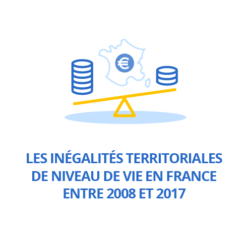 Les inégalités territoriales de niveau de vie en France entre 2008 et 2017