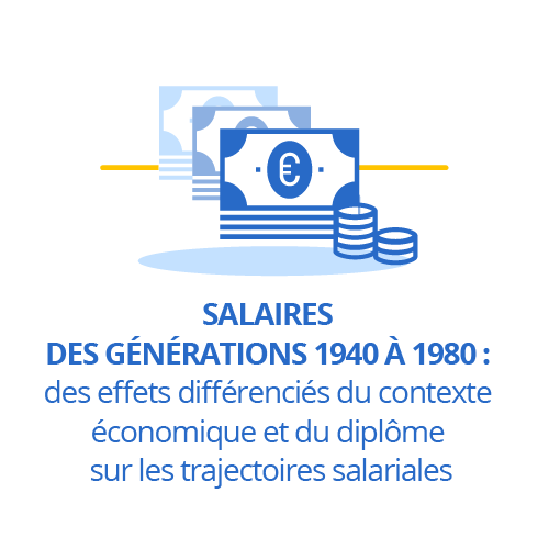 Salaires des générations 1940 à 1980 : des effets différenciés du contexte économique et du diplôme sur les trajectoires salariales