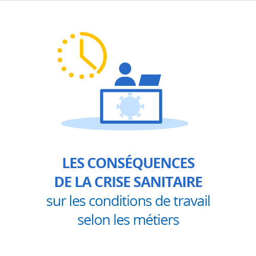 Les conséquences de la crise sanitaire sur les conditions de travail selon les métiers