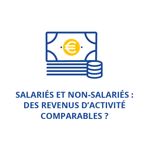 Salariés et non-salariés : des revenus d’activité comparables ?