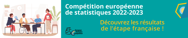 Résultats de l’étape française de la compétition européenne de statistiques 