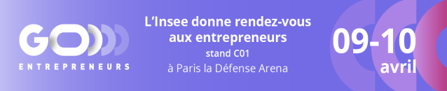 L’Insee accompagnera les créateurs d’entreprise lors du salon Go Entrepreneurs 