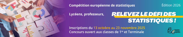 L’édition 2026 de la Compétition européenne de statistiques